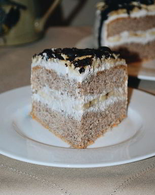 Банановый десерт