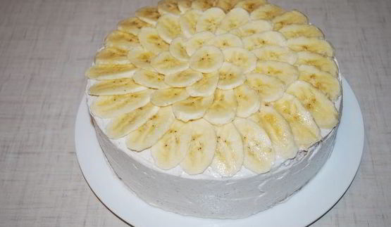 банановый десерт