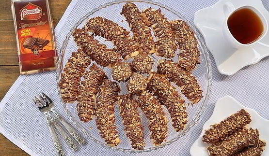 бананы в шоколаде