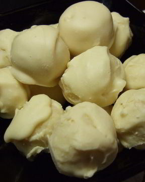 Белые шоколадные трюфели