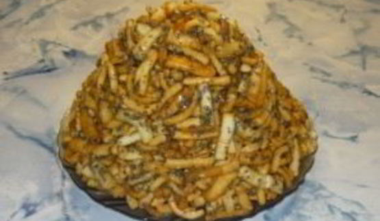 чак-чак со сгущенкой