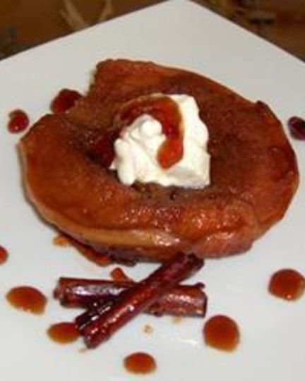 Рецепт десерта из айвы с корицей