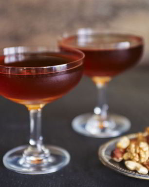 Десерт из тапиоки и манго