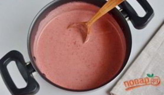 десерт клубничные облака