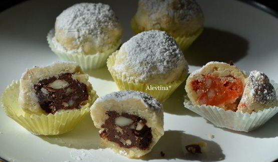 десерт с орехом макадамия