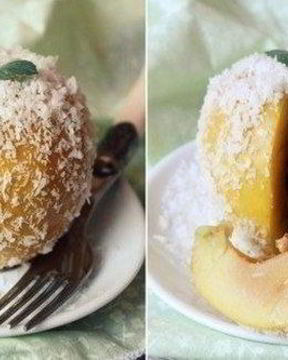 Десертные яблоки Рафаэлло