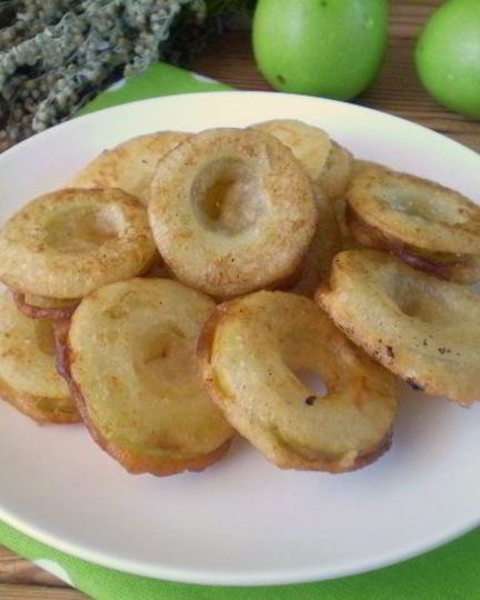 Рецепт фруктов в кляре