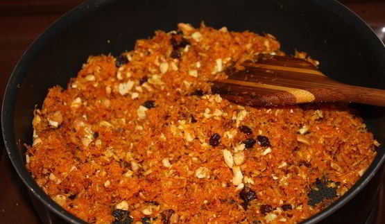 морковная халва