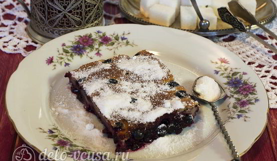 клафути с ягодами