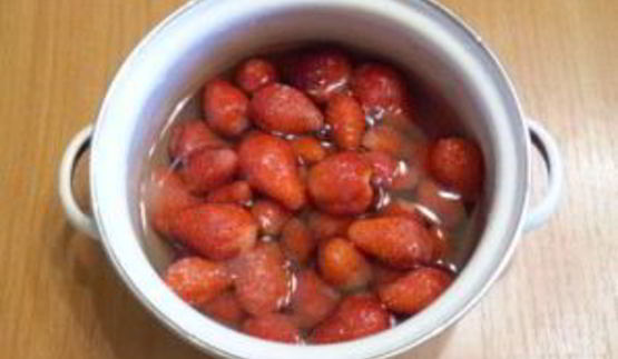 клубничное желе