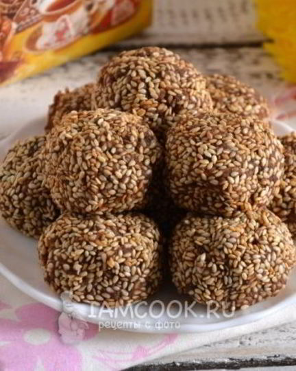 Рецепт конфет из нута