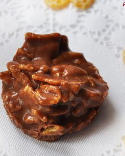 Рецепт конфет из шоколадных батончиков с кукурузными хлопьями