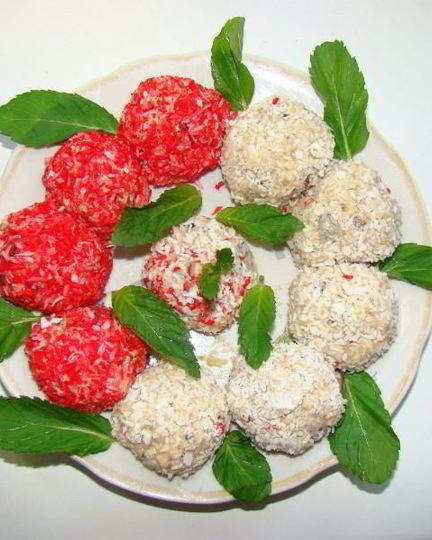 Рецепт конфет из сухого молока и сухофруктов