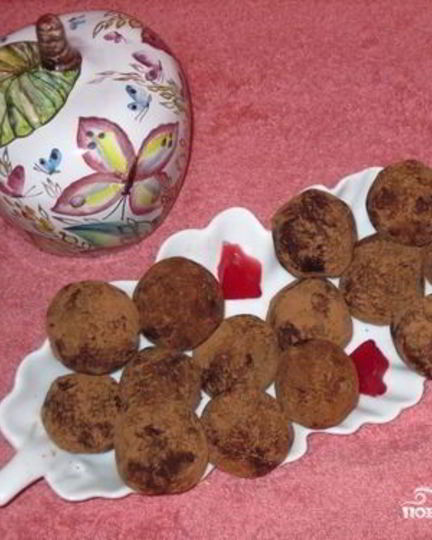 Рецепт конфет с орехами