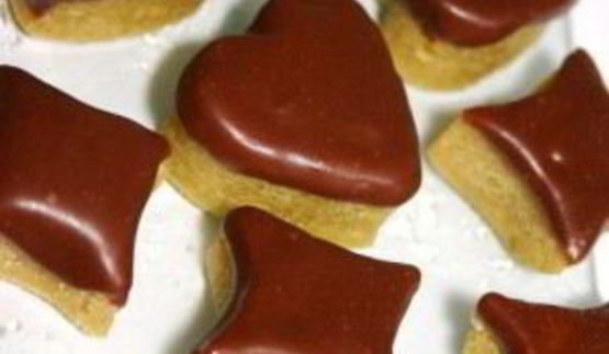 конфеты в виде сердца