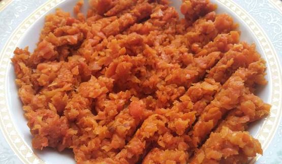 морковные конфеты