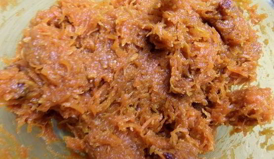 мягкие морковные конфеты