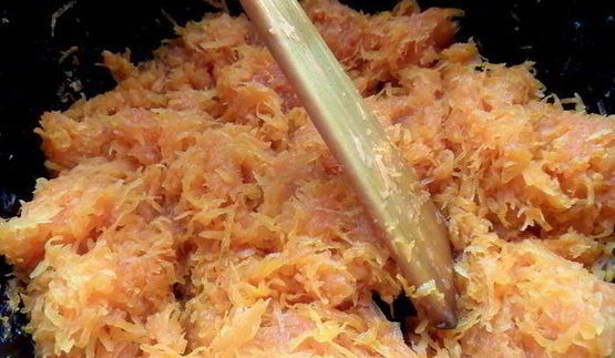 мягкие морковные конфеты