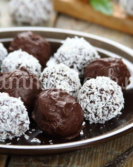Рецепт шоколадных конфет с маскарпоне