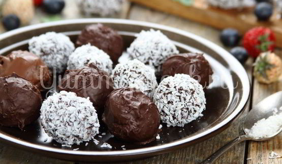 шоколадные конфеты с маскарпоне
