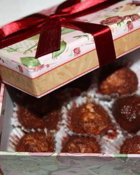 Творожные конфеты бабушке на 80-летие