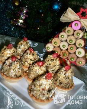 Закусочные конфетки с голубым сыром и инжиром