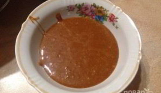 крамбл со взбитыми сливками и соленой карамелью