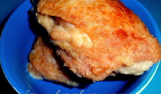 бедрышки в кремово-горчичном соусе