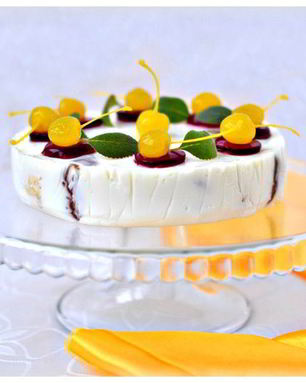 Блинный десерт с кремом из маскарпоне