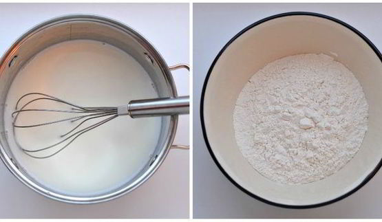 блинный десерт с кремом из маскарпоне