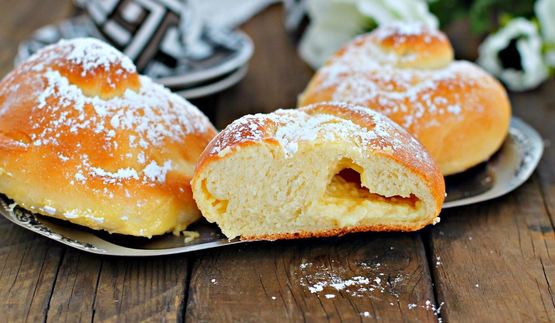 испанские булочки с заварным кремом