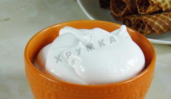 крем для вафельных трубочек