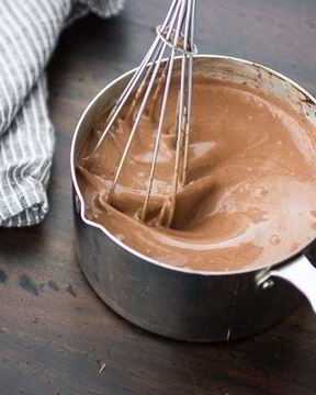 Крем из какао и сгущенки