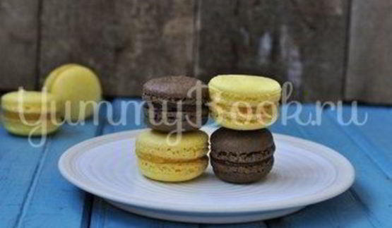 макаронс с лимонным кремом