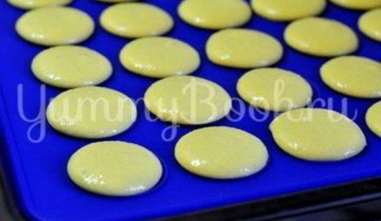 макаронс с лимонным кремом