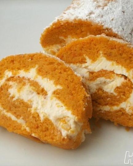Рецепт морковного рулета с творожно-шоколадным кремом