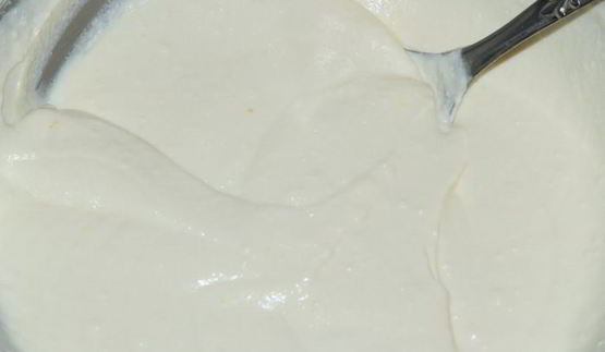 пляцок с заварным творожным кремом