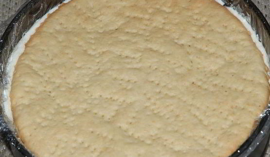 пляцок с заварным творожным кремом