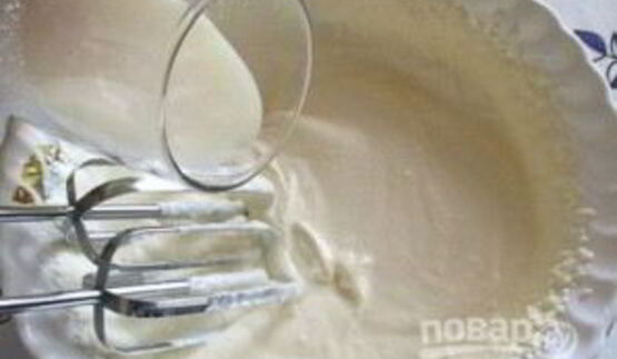 рулет с творожным кремом