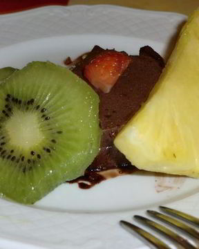 Шоколадный баварский крем с корицей