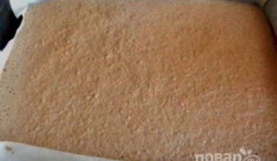 шоколадный рулет с творожным кремом