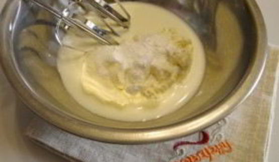 сырный крем для торта