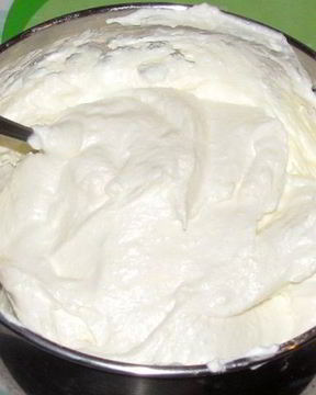 Творожный крем для бисквита