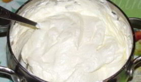 творожный крем для бисквита