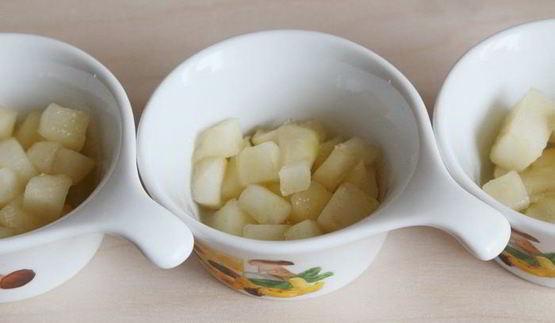 яблочный крем-брюле