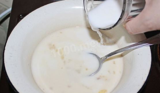 заварной крем для медового торта