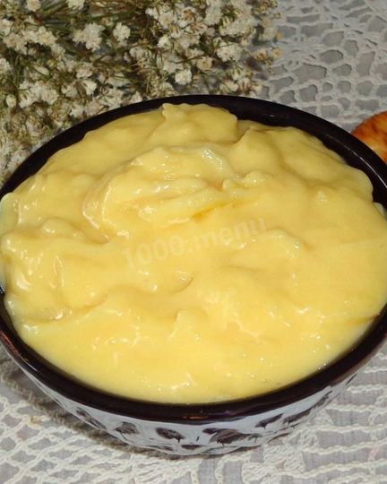 Рецепт заварного крема на желтках