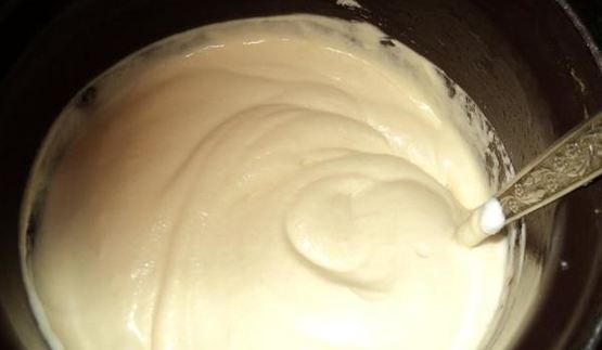 малиново-шоколадный семифредо