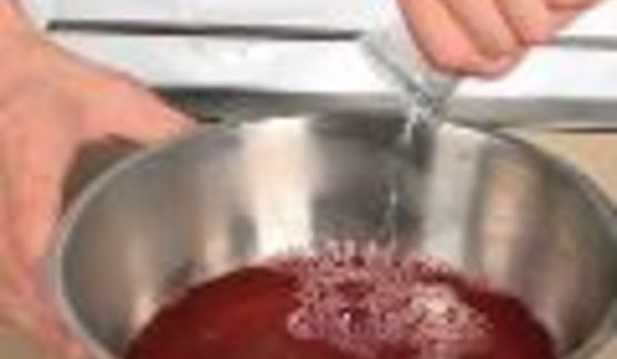 малиновое желе