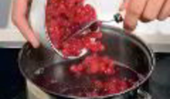 малиновое желе